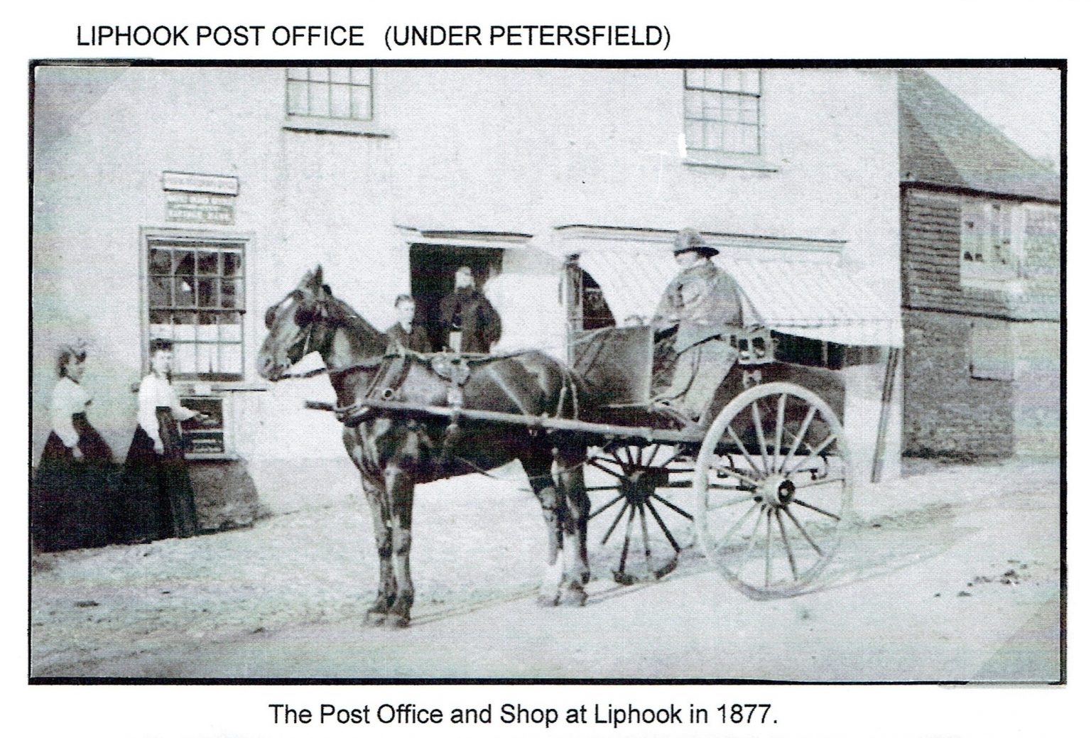 LIPHOOK’S FIRST POST OFFICE Liphook